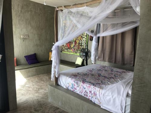 Lit double - Chambre Africa